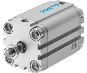 Festo Compact Cylinder 50mm Bore 10mm Stroke Double Acting - 156636