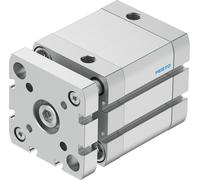 Festo Compact Cylinder 50mm Bore 30mm Stroke ISO 21287 Double Acting - 574044