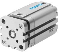 Festo Compact Cylinder 80mm Bore 15mm Stroke Double Acting - 156913