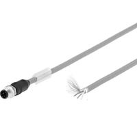 Festo Connecting Cable Plug M12x1 D-coded EN 61076-2-101 5m - 8040456