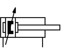 Festo Cylinder 16mm Bore 160mm Stroke ISO 6432 Double Acting - 19234