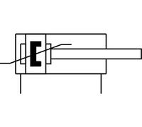 Festo Cylinder 16mm Bore 40mm Stroke ISO 6432 Double Acting - 559264