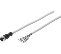 Festo Plug Socket With Cable M12x1 A-coded EN 61076-2-101 15m - 5105631