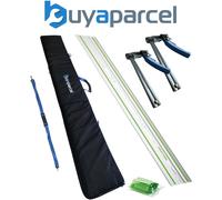 Festool 1.4m Guide Rail FS1400/2-KP +S-KP/30 Adhesive Pad + BP Bag + Quick Clamp