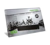 Festool 100 Years Exhibition Stand Retro Tin Plate Sign