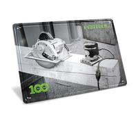 Festool 100 Years Machines Retro Tin Plate Sign