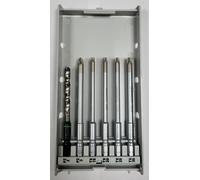 Festool 100mm PZ3, TX 15, 20, 25, 30mm Bit Set & 5mm Wood Bit