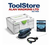Festool 150mm Eccentric Sander - 240V, UK Plug, EQ-PLUS, in Systainer 576332