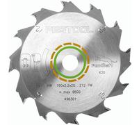 Festool 160mm 12 Tooth Wood Plunge Saw Blade 20mm Bore TS 55 496301