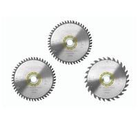 Festool 160mm Circular Saw Wood Blade Set 160x2.2x20mm - 3 per Pack - 578565