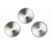 Festool 168mm Circular Saw Wood Blade Set 168x1.8x20mm - 3 per Pack - 578566