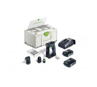 Festool CXS 18 18v Cordless Brushless Drill Driver Set 2 x 3ah Li-ion Charger Case