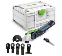 Festool 18V Starlock Multi Tool Vecturo Osc 18 E-Basic + 6Pc Multi Tool Blades