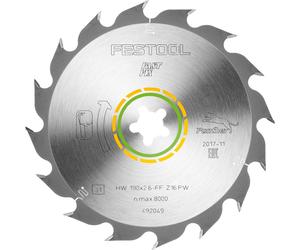 Festool 190mm 16T Wood Table Saw Blade for CS 50 190x2.6x30mm 492049