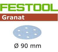 Festool 497363 90mm Granat Abrasive Sanding Discs 40 Grit Box 50