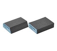Festool 201084 120 Grit Contoured Abrasive Sanding Blocks 6-Piece, Multi-colour, 3.15 in*3.86 in*4.72 in & 120 Grit Abrasive Sanding Blocks 6-Piece