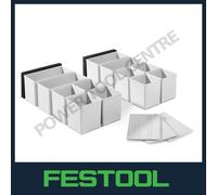 Festool 201124 SYS-Combi and SYS 4 TL-SORT/3 Accessory Set 60mm x 60mm / 120mm