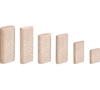 203175 Domino Beech Dowels 130Piece 36 mm Length x 8 mm Width