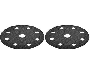 Festool 203344 Protection Pad 2-Pieces, 125 mm Diameter,Steel Grey (Pack of 2)