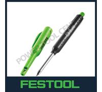Festool 204147 Deep Hole Carpenters Pica Pencil Marker With Integrated Sharpener