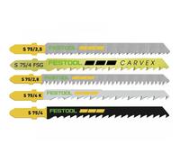 Festool 204275 Wood Cutting Jigsaw Blade Set STS-Sort/25 W