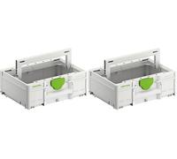 Festool 204865 Systainer Toolbox,White, Sys3 Tb M 137 (Pack of 2)