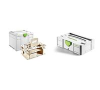 Festool 205518 Systainer SYS3 HWZ M 337 & 499622 Systainer SYS Mini TL Storage Case
