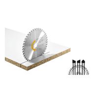 Festool 205553 Fine Tooth Saw Blade HW 160x1,8x20 WD42 Wood Fine Cut, Silver,Yellow