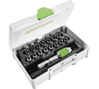 Festool 25mm Pozi 1-3 Bit Set with Quick Change Chuck - 16 Bit Set - 205824