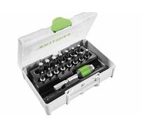 Festool 25mm Torx 10-40mm Bit Set with Quick Change Chuck - 16 Bit Set - 205823