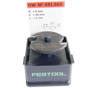 Festool 491060 Disk Groove Cutter, HW D40x5