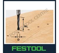 Festool 491066 Dowel drill HW S8 D5/30 Z for OF900 OF1000 OF1010 OF1010R OF1400