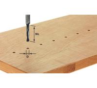 Festool 491069 Dowel Drill Router Bit, HW 10 x 30 mm