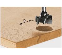 Festool 491077 Euro-Hinge Boring Bit HW 35mm 8mm Shank Router Cutter