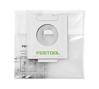 Festool 496215 Disposable Bag ENS-CT 36 AC/5, White | OEM replacement bags for CT 36 AC & CTL 36 E AC HD - not for standard CT versions