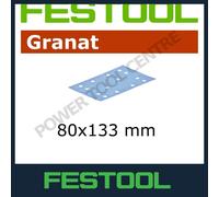 Festool 497117 Abrasive Sanding Discs- STF 80x133 P40 GR50 40 Grit Pack Of 50