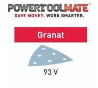 Festool 497394 Sanding Disc Paper Granat STF V93/6 GR/100 Pack of 100 120 Grit