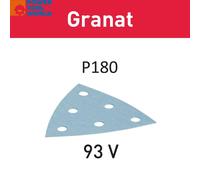 Festool 497396 StickFix Sanding Discs STF V93/6 P180 GR/100 Granat x100 Pcs