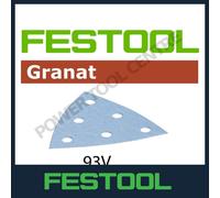Festool 497399 Abrasive Sandpaper Sheets Granat STF V93/6 Grit 320 100 Sheets