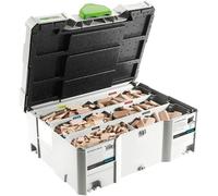 Festool 498899 NOT 576794 4-10MM DOMINO+CUTTER SET TO SUIT DF500 - OLD SYSTAINER