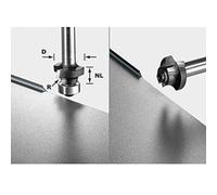 Festool 499798 Roundover Cutter, 20 mm Diameter