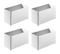 Festool 500067 Medium Boxes for Sys-Storage Systainer, 4-Pack , White