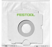 Festool 500438 SELFCLEAN Filter Bag SC FIS-CT SYS/5, White, Set of 5 Pieces