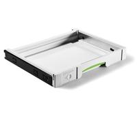 Festool 500692 Pull-Out Drawer SYS-AZ, Multi-Colour | Shallow pull-out drawer for SYS-AZ system - 425 x 376 x 57 mm - max. 20 kg load capacity