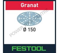 Festool 575154 150mm 40 Grit Granat Abrasive Sanding Discs Pack Of 10