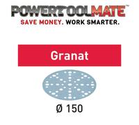 Festool 575170 Abrasive Sheet Granat STF D150/48 - Pack of 100 GRIT 320