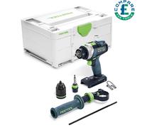 Festool Cordless Percussion Drill TPC 18/4 I-Basic QUADRIVE