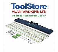 Festool 577932 Guide Rail Kit Set FS1400/2-KP-Set 2 x 1.4 Metre Guide