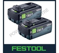 Festool 578746 18v Tabless Battery Pack 8.0amp 18v 8.0ah BP18TBX 8 ASI Twin Pack