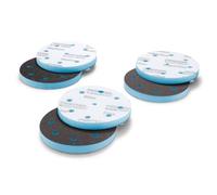 Festool 578799 Granat PRO 5" (125 mm) Profile Sanding Disc Set - 10 Pack | Flexible Foam Abrasive for Contours, Moldings & Curved Surfaces | Hook & Loop, Mixed Grits, 1/2" Foam Backing